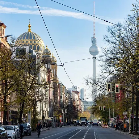 Homely - Central, Spacious, Rosenthaler Platz I Cafe شقة برلين